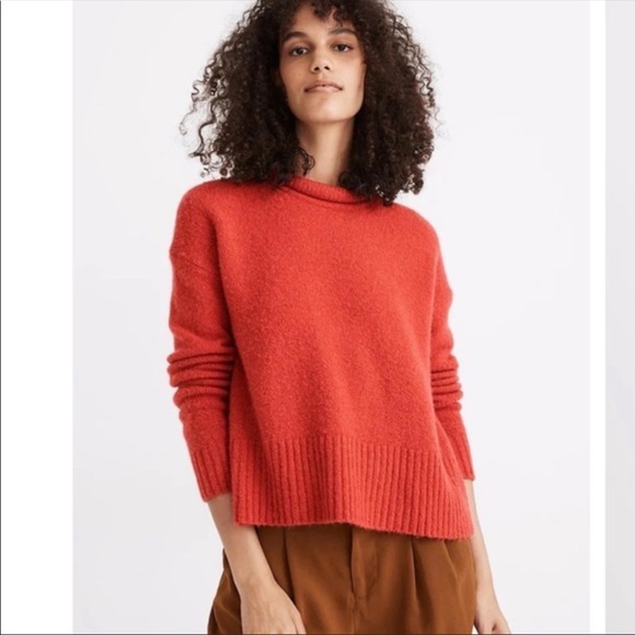 Madewell Sweaters - Madewell 2020 Fulton Cozy Knit Pullover Sweater in Vintage Dahlia